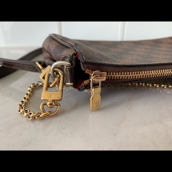 Louis Vuitton Eva Clutch in Ebene Damier - Picture 3 of 10